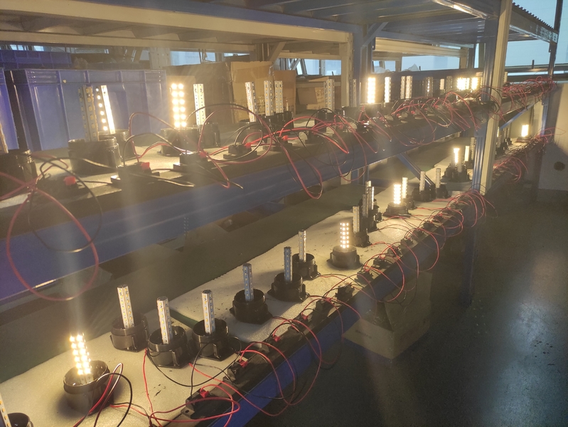 Wetech Electronic Technology Limited üreticinin üretim hattı