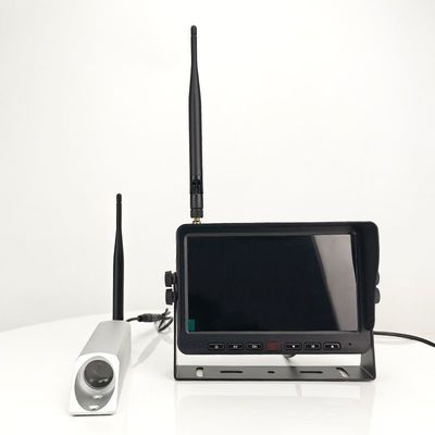 Otomobil için manyetik yedek monitör kamerası 2412MHz - 2484MHz Kablosuz yedek kamera