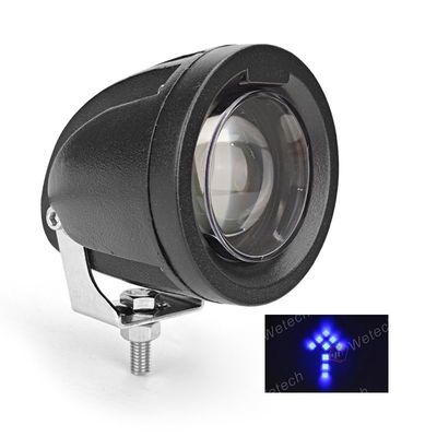 Güvenlik ve görünürlük için PMMA Lensli 18W LED Mavi Forklift Uyarı Işığı