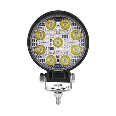 Mini 27W Spotlight Araç Yuvarlak LED İş Işığı Çin