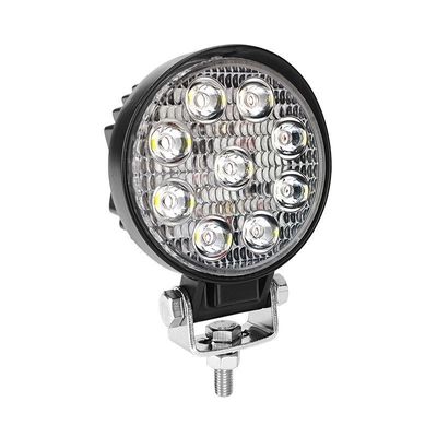 LED Mini 27W IP67 Spotlight Çalışma Aracı Yuvarlak Işık