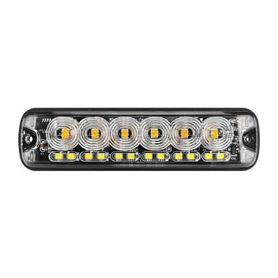 18W Kamyon Strobe Işığı Yüksek Parlaklıklı LED ızgara Strobe Işıkları IP67 PC Lens Malzemeleri
