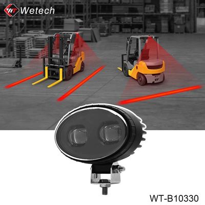 Kırmızı / Mavi çatal taşıyıcı güvenlik bölgesi lambaları IP67 çatal taşıyıcı güvenlik lambası