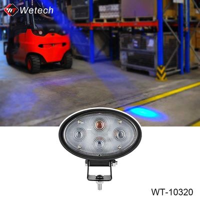 20W Forklift Blue Spot Light 10V - 80V Forklift Blue Spotlight Çarpışma Güvenlik Bölgesi Uyarısı