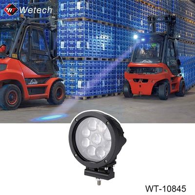 Özel Forklift Mavi Nokta Işığı 45W Mavi Forklift Güvenlik Işıkları IP67
