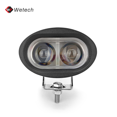 10-80V DC Forklift Güvenlik Uyarı Işığı Su Geçirmez IP 67 10W LED Mavi Spot Işık İş Güvenliği İçin
