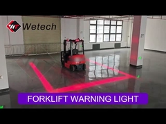 Forklift kırmızı bölge ışığı
