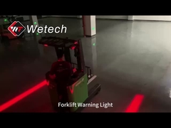 Forklift kırmızı bölge ışığı