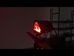 Su geçirmez Forklift Arc Güvenlik Işığı 20W Forklift Kırmızı Yan Işıkları Özel