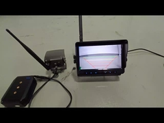 Otomobil için manyetik yedek monitör kamerası 2412MHz - 2484MHz Kablosuz yedek kamera