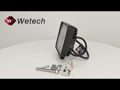 Su geçirmez 12V 24V DC 24W LED çalışma ışığı Fırtına ışığı