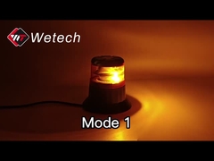 WT-347S-L2 Kompakt LED Uyarı Işığı, Manyetik Montajlı, Mühendislik Araçları için Evrensel