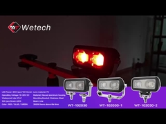 WT-102030 Forklift İş Işıkları 12V 24V Forklift Yürüyüşçü Güvenlik Işıkları 30W