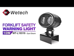 WT-L10310 10V - 80V Mavi LED Spot Işık IP67 Kamyon Spot Işıkları Paslanmaz Çelik Montaj Braketi ile