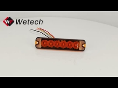 WT-10918 IP67 Kamyon Strobe Led Light 18W LED Fonksiyonlu Yanıp sönen desenli acil durum araç lambaları