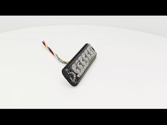 WT-D10918 18W Kamyon Strobe Işığı Yüksek Parlaklıklı LED ızgara Strobe Işıkları IP67 PC Lens Malzemeleri