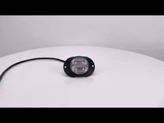 WT-TC10912-1 Flash Strobe Lights 12V 24V LED Amber Strobe Alarm Light For Trucks 3m Etiket