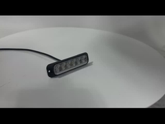 WT-10918-1 Yüksek parlaklıklı LED Acil Durum Kamyonu Fırçası Işık 18W LED Acil Durum Aracı Işıkları