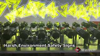 240W LED Gobo Projektör IP65 Güvenlik Levhaları